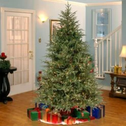 6.5 Ft. Pre-Lit Fraser Grande Tree With Clear Lights 5 6.5 Ft. Pre-Lit Fraser Grande Tree With Clear Lights -Christmas Trees Sales PEFG3 308 65 2