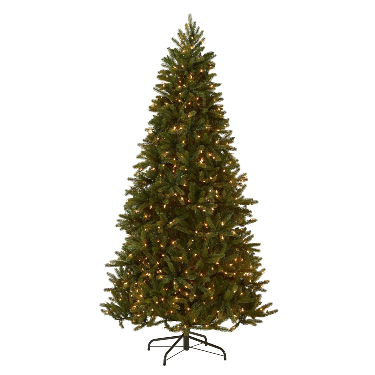 7.5 Ft. Pre-Lit Grande Fir Medium Tree With Clear Lights 1 7.5 Ft. Pre-Lit Grande Fir Medium Tree With Clear Lights