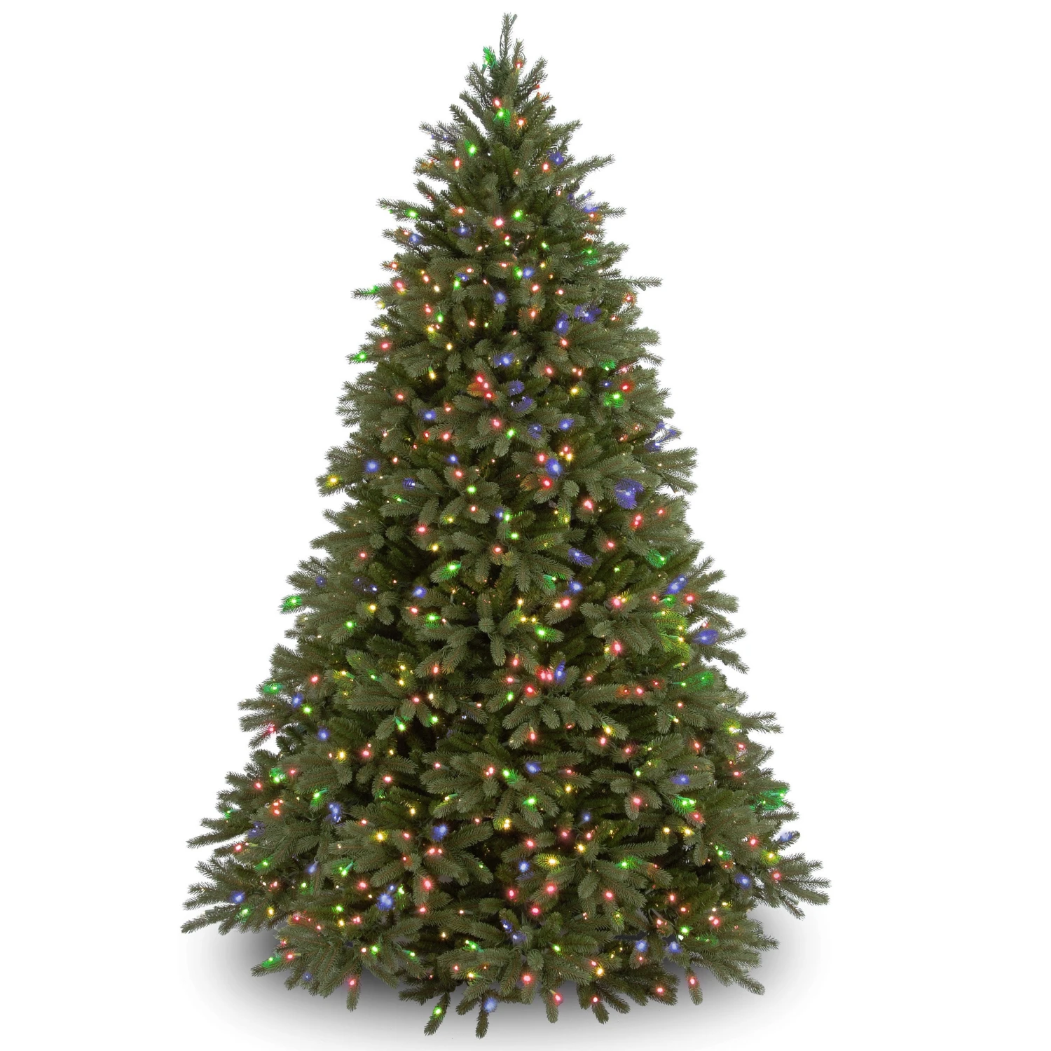 7.5 Ft. Pre-Lit Jersey Fraser Fir Tree With Multicolor Lights 5 7.5 Ft. Pre-Lit Jersey Fraser Fir Tree With Multicolor Lights - Image 5