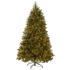 7.5 Ft. Pre-Lit Jersey Fraser Fir Medium Tree With Clear Lights