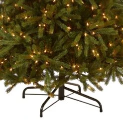 7.5 Ft. Pre-Lit Jersey Fraser Fir Slim Tree With Clear Lights -Christmas Trees Sales PEJF1 304 75 Silo C2