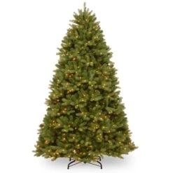 7.5 Ft. Pre-lit Meadowlark Pencil Hinged Tree With Clear Lights