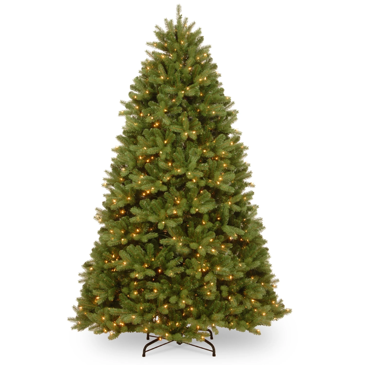 7.5 Ft. Pre-lit Meadowlark Pencil Hinged Tree With Clear Lights 1 7.5 Ft. Pre-lit Meadowlark Pencil Hinged Tree With Clear Lights