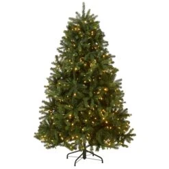8 Ft. Pre-Lit Newberry Spruce Tree With PowerConnect Dual Color LED Lights 12 8 Ft. Pre-Lit Newberry Spruce Tree With PowerConnect Dual Color LED Lights -Christmas Trees Sales PEND2 D13 80 Silo