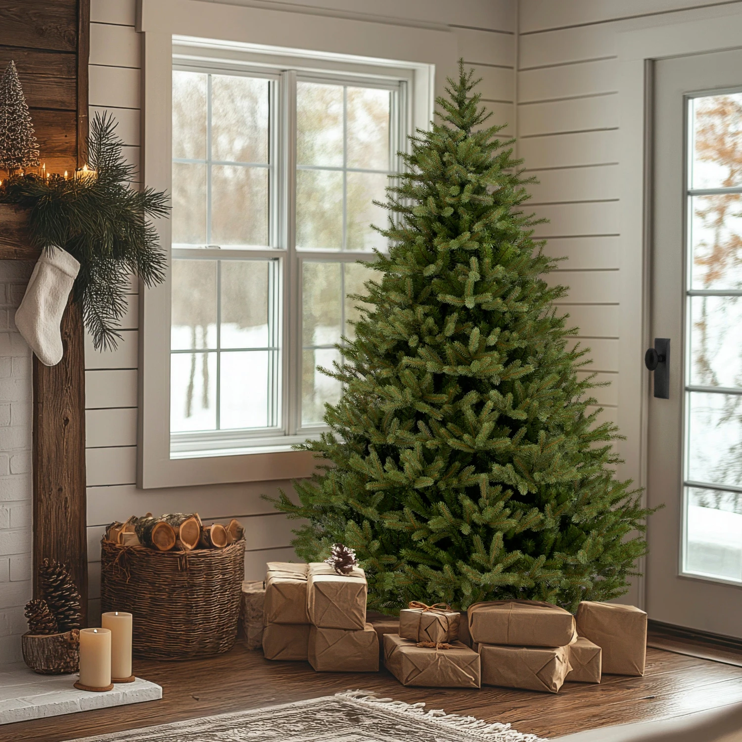 7 Ft. Norway Fir Tree 2 7 Ft. Norway Fir Tree - Image 2