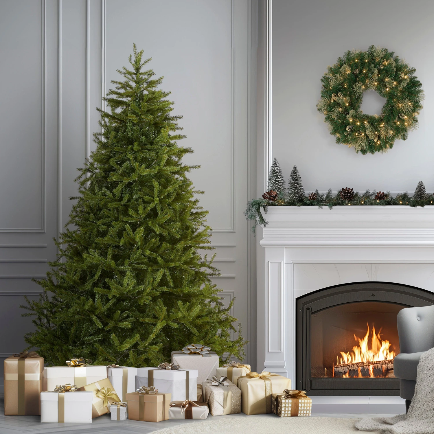 7.5 Ft. Norway Fir Tree 2 7.5 Ft. Norway Fir Tree - Image 2