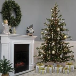 7.5 Ft. Norwegian Spruce Tree 14 7.5 Ft. Norwegian Spruce Tree -Christmas Trees Sales PENG4 500 75 Deco