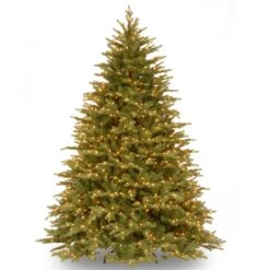 7.5ft. Pre-Lit Nordic Spruce Tree With Clear Lights
