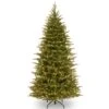 7.5 Ft. Pre-Lit Nordic Spruce Slim Tree With Dual Color LED Lights