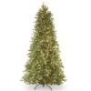 7.5 Ft. Pre-Lit Tiffany Fir Slim Tree With Clear Lights