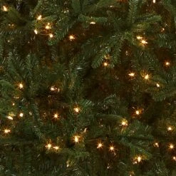 9 Ft. Pre-Lit Tiffany Fir Slim Tree With Clear Lights - PE Branch Tips 14 9 Ft. Pre-Lit Tiffany Fir Slim Tree With Clear Lights - PE Branch Tips -Christmas Trees Sales PETF3 304 90 Silo C1