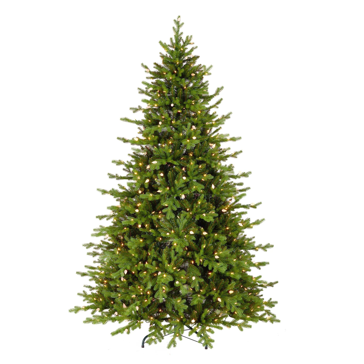 7.5 Ft. Pre-Lit Vienna Fir Tree With Dual Color LED Lights 5 7.5 Ft. Pre-Lit Vienna Fir Tree With Dual Color LED Lights - Image 5