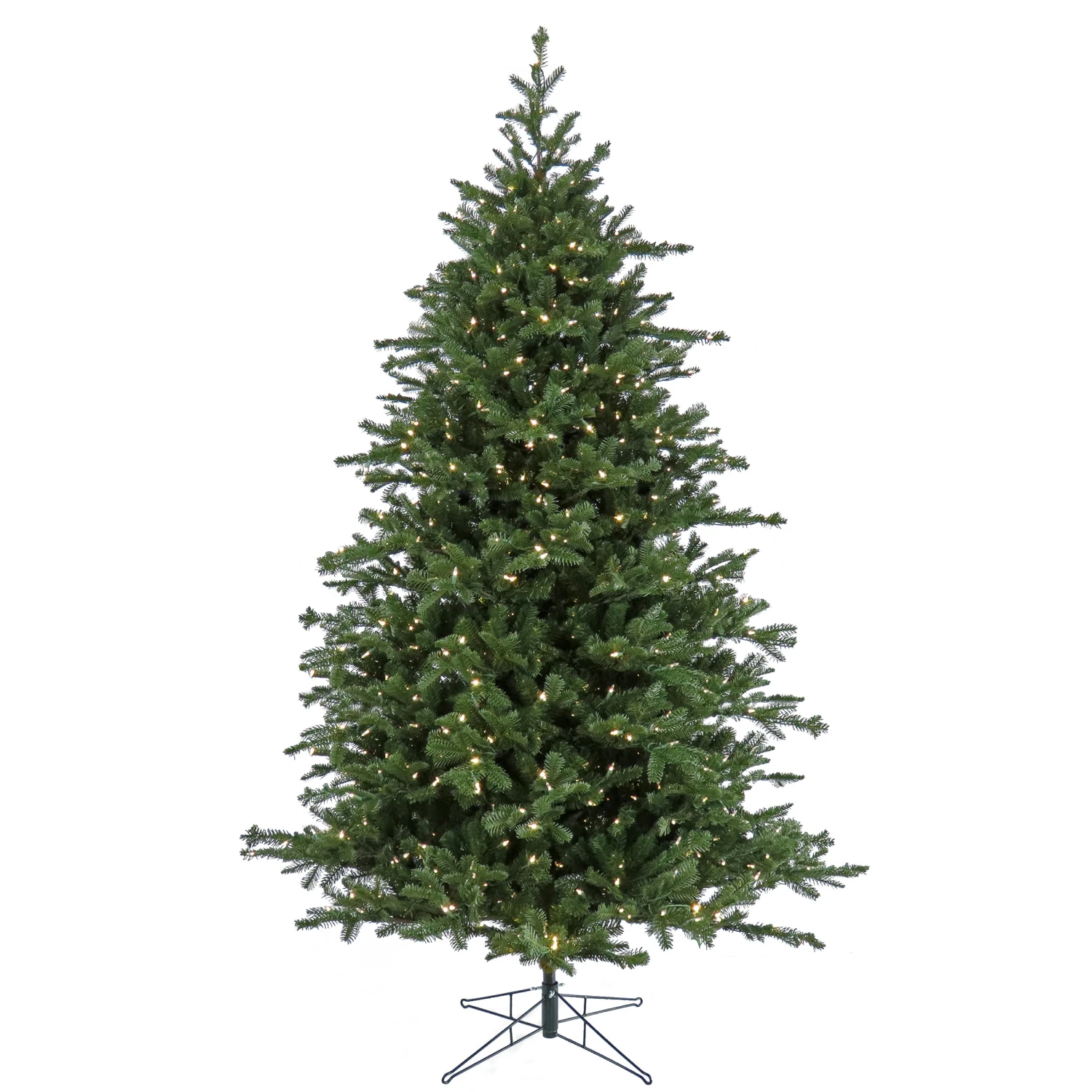 10 Ft. Pre-Lit Douglas Fir Hinged Tree With Warm White LED Lights 1 10 Ft. Pre-Lit Douglas Fir Hinged Tree With Warm White LED Lights