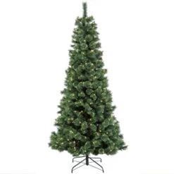 7.5 Ft. Pre-Lit Pilchuck Pine Tree With LED Lights