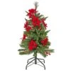 3 Ft. Pre-Lit Colonial Pencil Slim Tree With Clear Lights