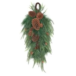 32 In. Mixed Pine Christmas Teardrop