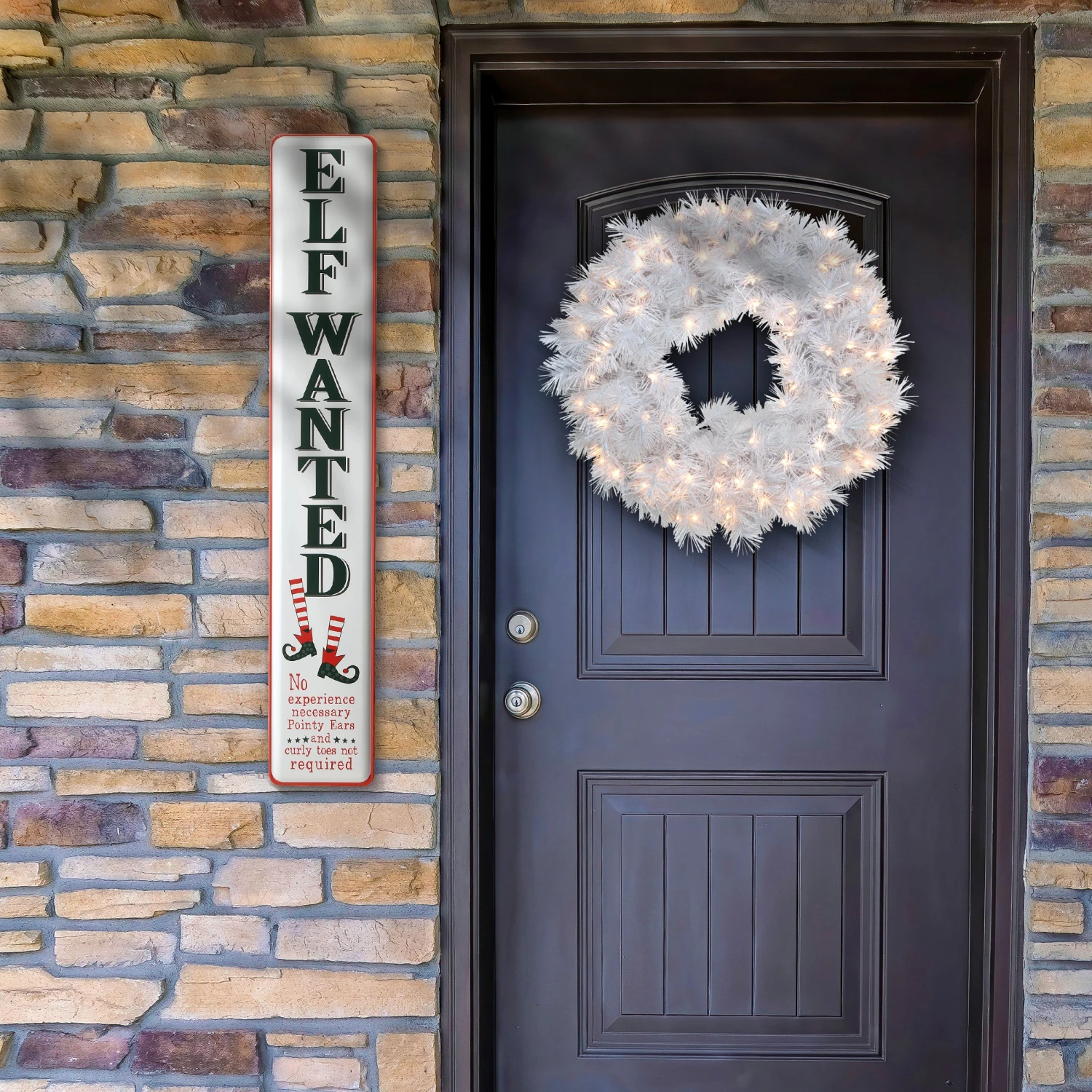 47 In. Elf Wanted Wall Sign 2 47 In. Elf Wanted Wall Sign - Image 2