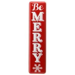 31 In. Be Merry Holiday Wall Sign