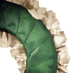 18 In. Valentine's White Roses And Hydrangea Blooms Floral Wreath 9 18 In. Valentine's White Roses And Hydrangea Blooms Floral Wreath -Christmas Trees Sales RAV WL136173 1 5