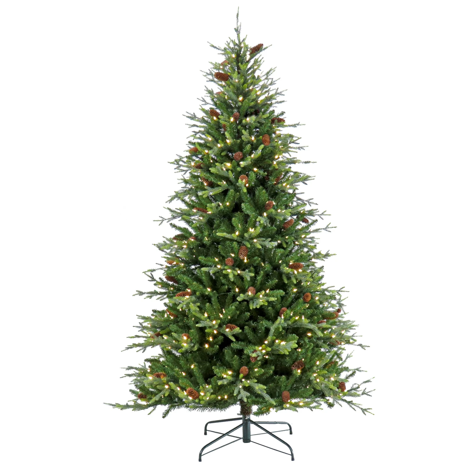 7.5 Ft. Pre-Lit Skykomish Pine Tree With LED Lights 1 7.5 Ft. Pre-Lit Skykomish Pine Tree With LED Lights