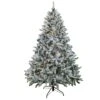 6.5 Ft. Pre-Lit Snowy Hudson Tree WithPowerConnect Dual Color LED Lights