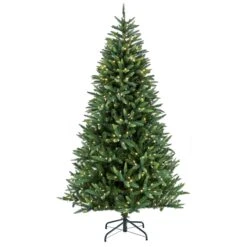 7.5 Ft. Pre-Lit Spada Pine Tree With LED Lights