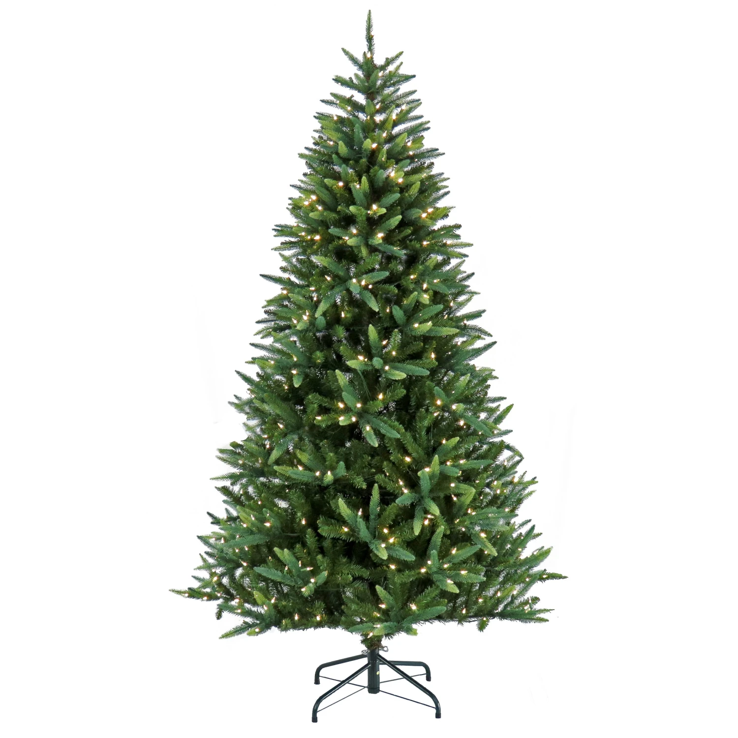 7.5 Ft. Pre-Lit Spada Pine Tree With LED Lights 1 7.5 Ft. Pre-Lit Spada Pine Tree With LED Lights