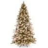 7.5 Ft. Pre-Lit Snowy Westwood Pine Full Tree With Clear Lights