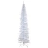 7 Ft. Tinsel Collection White Iridescent Tree