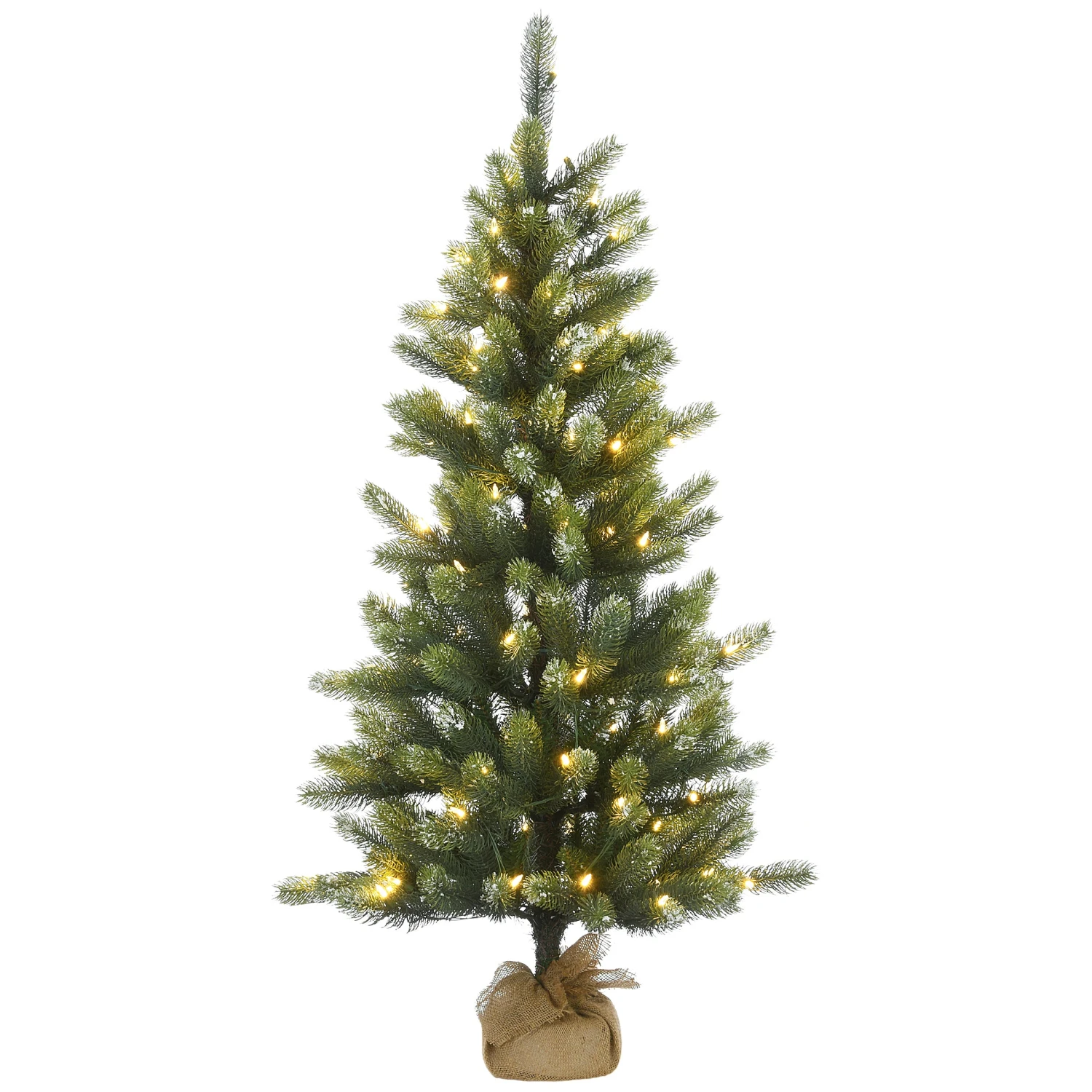 4.5 Ft. Pre-Lit Trinity Spruce Tree With LED Lights 1 4.5 Ft. Pre-Lit Trinity Spruce Tree With LED Lights