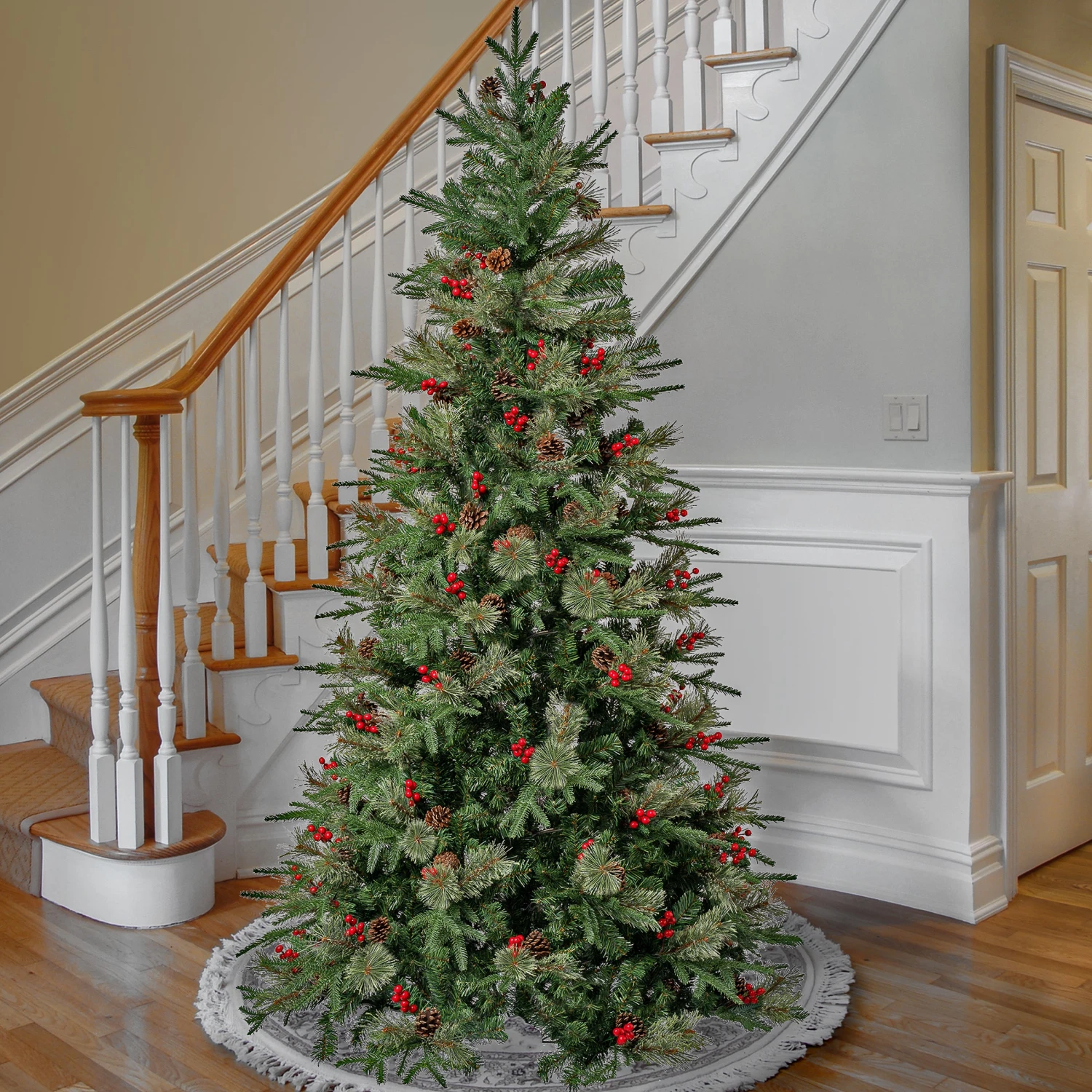 7.5 Ft. Virginia Pine Mixed Feel Real Tree 2 7.5 Ft. Virginia Pine Mixed Feel Real Tree - Image 2
