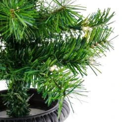 Pre-Lit Warm Welcome Assortment Set Of 2 Entrance Trees, 1 Wreath 9 Pre-Lit Warm Welcome Assortment Set Of 2 Entrance Trees, 1 Wreath -Christmas Trees Sales WB55 ASST 1 3