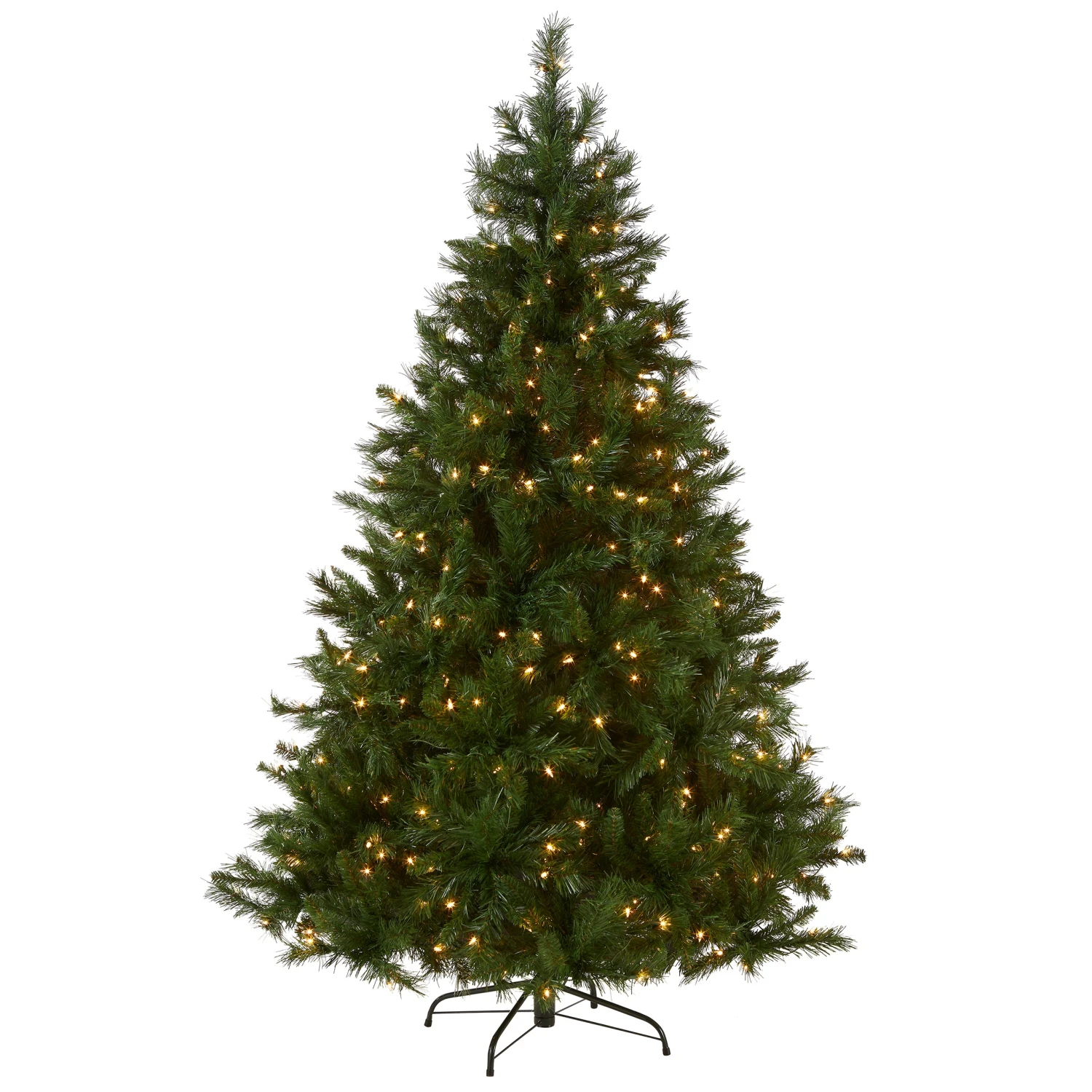 6.5 Ft. Pre-Lit Winchester Pine Tree With Clear Lights 6 6.5 Ft. Pre-Lit Winchester Pine Tree With Clear Lights - Image 6