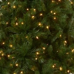 6.5 Ft. Pre-Lit Winchester Pine Tree With Clear Lights 10 6.5 Ft. Pre-Lit Winchester Pine Tree With Clear Lights -Christmas Trees Sales WCH7 300 65 Silo C1