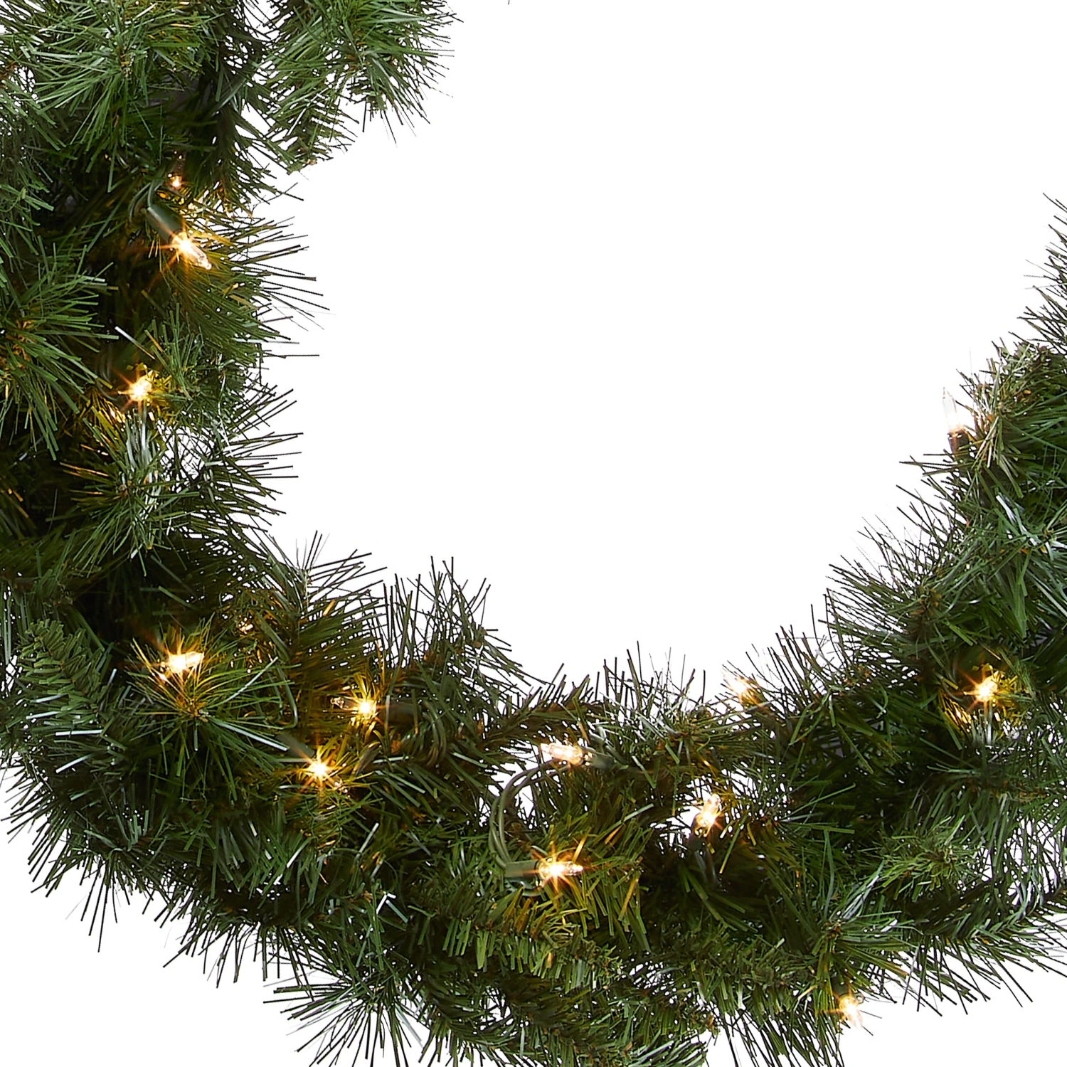 9 Ft. Pre-Lit Winchester Pine Garland With Clear Lights 3 9 Ft. Pre-Lit Winchester Pine Garland With Clear Lights - Image 3