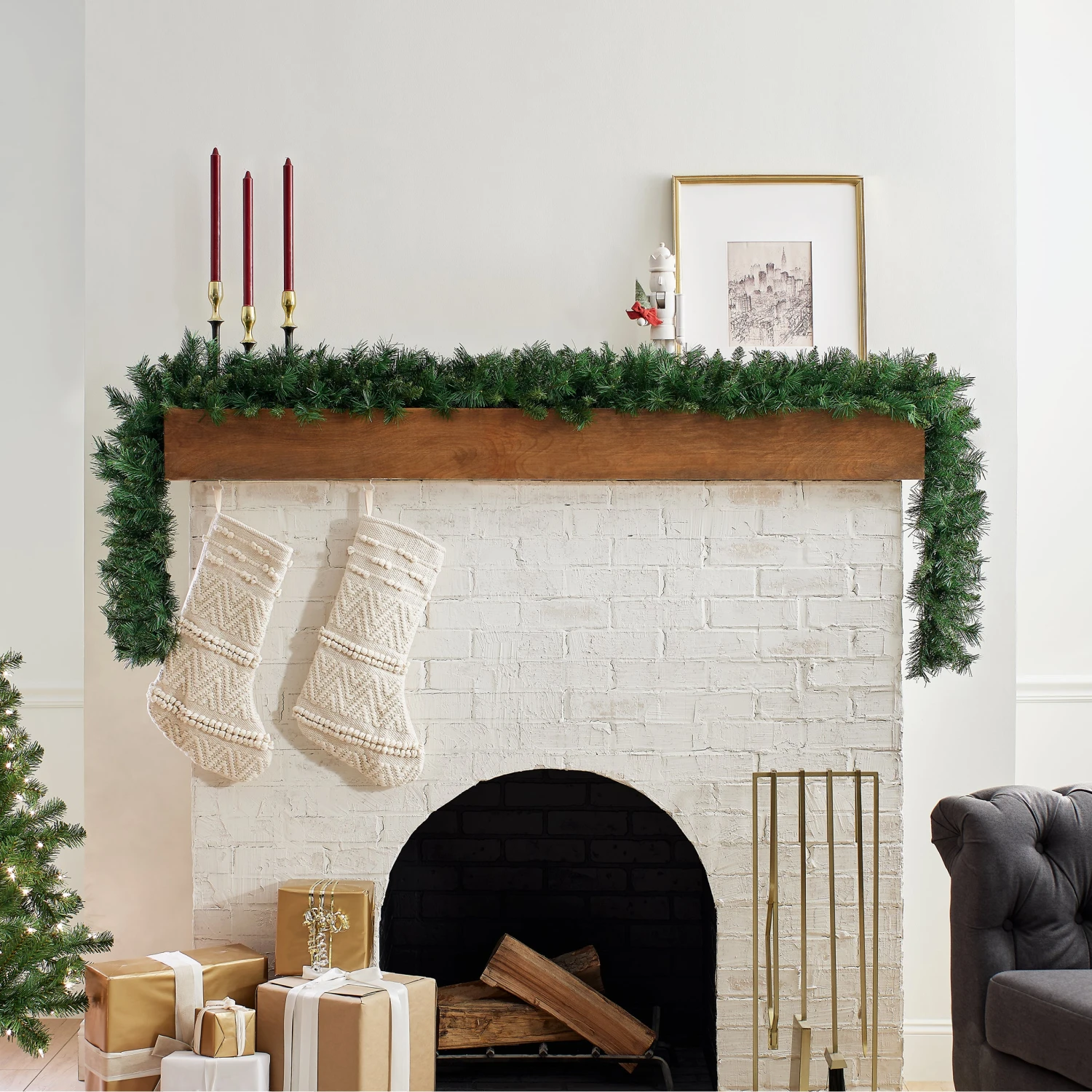 9 Ft. Winchester Pine Garland 2 9 Ft. Winchester Pine Garland - Image 2