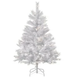 4.5 Ft. Pre-Lit Winchester White Pine Tree With Clear Lights