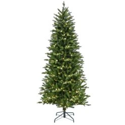 7.5 Ft. Pre-Lit Wallace Pine Tree With LED Lights