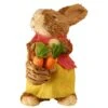 10 In. Female Dainty Brown Easter Bunny Table Decoration