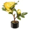 10 In. Spring Yellow Peony Flower Pot
