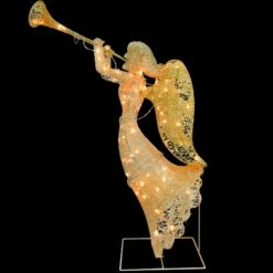 48 In. Silver Angel Decor With White LED Lights 11 48 In. Silver Angel Decor With White LED Lights -Christmas Trees Sales website images 10 0000s 0013 DF 070005U C 4