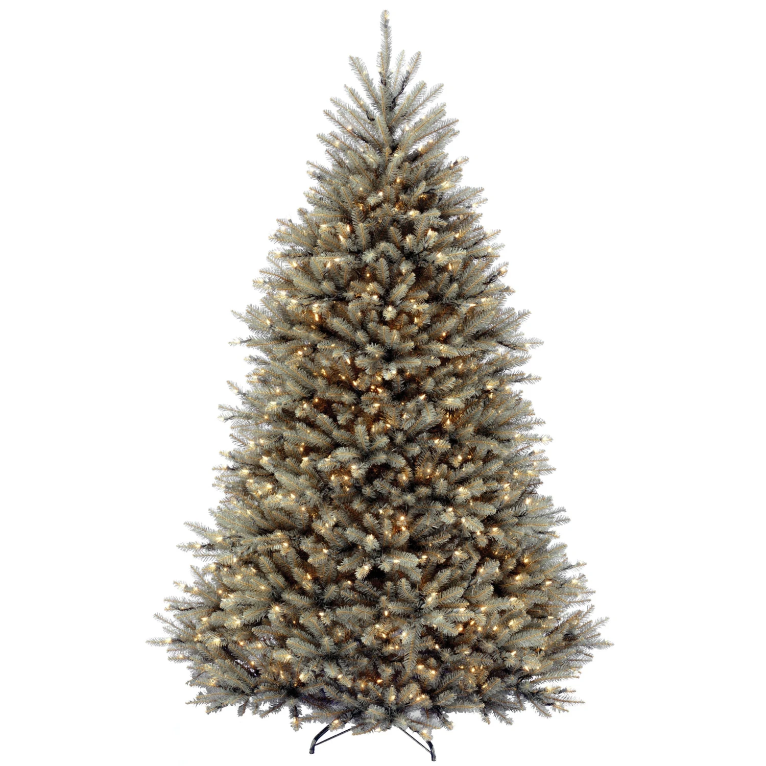 7.5 Ft. Pre-Lit Dunhill Fir Blue Tree With Clear Lights 8 7.5 Ft. Pre-Lit Dunhill Fir Blue Tree With Clear Lights - Image 8