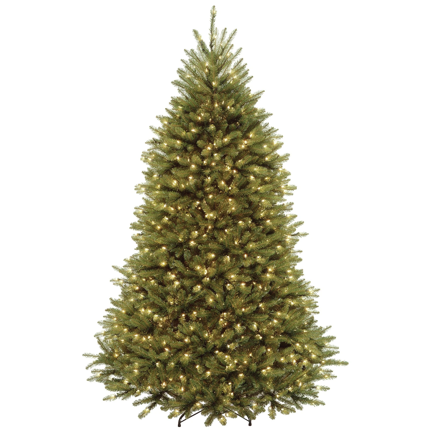7.5 Ft. Pre-Lit Dunhill Fir Tree With PowerConnect Dual Color LED Lights 1 7.5 Ft. Pre-Lit Dunhill Fir Tree With PowerConnect Dual Color LED Lights