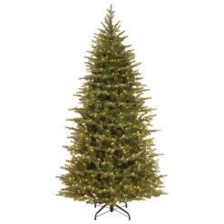 7.5 Ft. Pre-Lit Nordic Spruce Slim Tree With Clear Lights 15 7.5 Ft. Pre-Lit Nordic Spruce Slim Tree With Clear Lights -Christmas Trees Sales website images 2 0000s 0023s 0001 PENS1 321 75