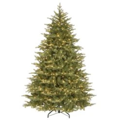 7.5 Ft. Pre-Lit Nordic Spruce Medium Tree With Clear Lights