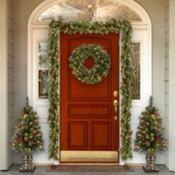 4 Ft. Pre-Lit Crestwood Spruce Tree With Clear Lights 7 4 Ft. Pre-Lit Crestwood Spruce Tree With Clear Lights -Christmas Trees Sales website images 3 0017s 0001 CW7 306 40 4