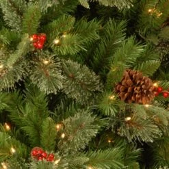 4 Ft. Pre-Lit Snowy Bristle Berry Tree With Clear Lights 5 4 Ft. Pre-Lit Snowy Bristle Berry Tree With Clear Lights -Christmas Trees Sales website images 3 0025s 0001 PECO4 306 40 3