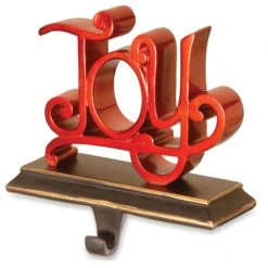 8 In. Joy Stocking Holder