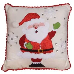 16 In. Santa Pillow